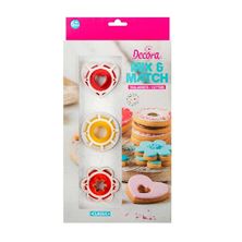 Picture of FILLED COOKIES CUTTERS SET OF 6
